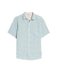 Tommy Bahama St Croix Check Short Sleeve Button Up Shirt