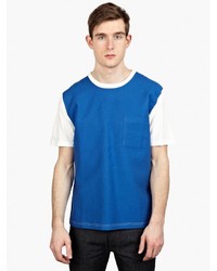 Ami Blue Cotton T Shirt