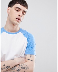 ASOS DESIGN Raglan T Shirt With Contrast Sleeves