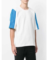 Dima Leu Striped Sleeve T Shirt