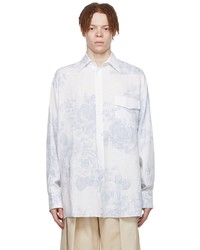 S.S.Daley White Linen Shirt