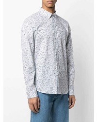 PS Paul Smith Floral Print Long Sleeve Shirt