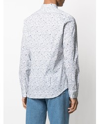 PS Paul Smith Floral Print Long Sleeve Shirt