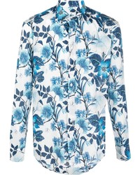 Etro Long Sleeve Floral Shirt