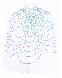 Marni Vibrating Flower Cotton Shirt