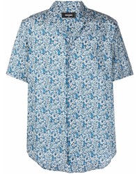 DSQUARED2 Floral Print Short Sleeve Shirt