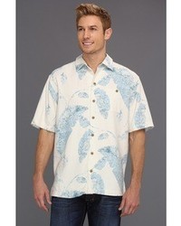 Tommy Bahama Island Imprint Camp Shirt Short Sleeve Button Up