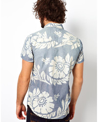 Denim & Supply Ralph Lauren Shirt With Floral Chambray