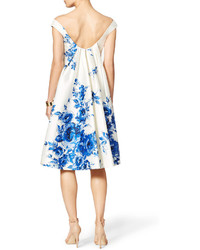 lela rose blue floral dress