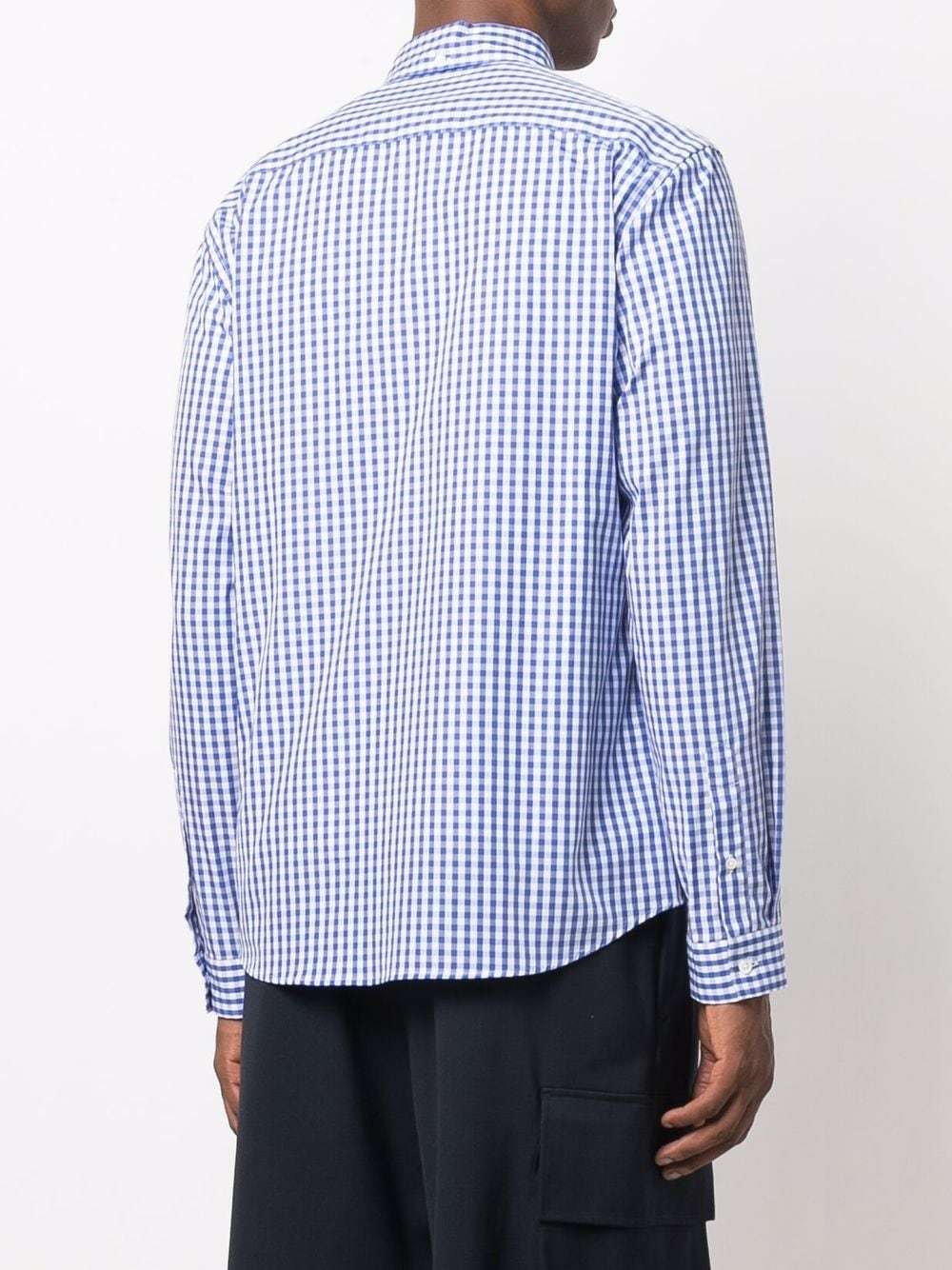 MACKINTOSH Bloomsbury Gingham Check Button Down Shirt, $175 | farfetch ...