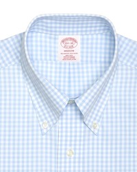 Brooks Brothers Non Iron Regent Fit Gingham Dress Shirt