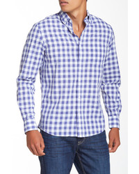 Nordstrom Casual Gingham Long Sleeve Trim Fit Shirt