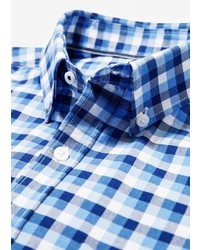 Mango Outlet Classic Fit Gingham Check Shirt