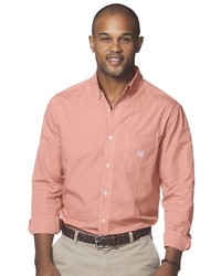 Chaps Classic Fit Gingham Checked Button Down Shirt