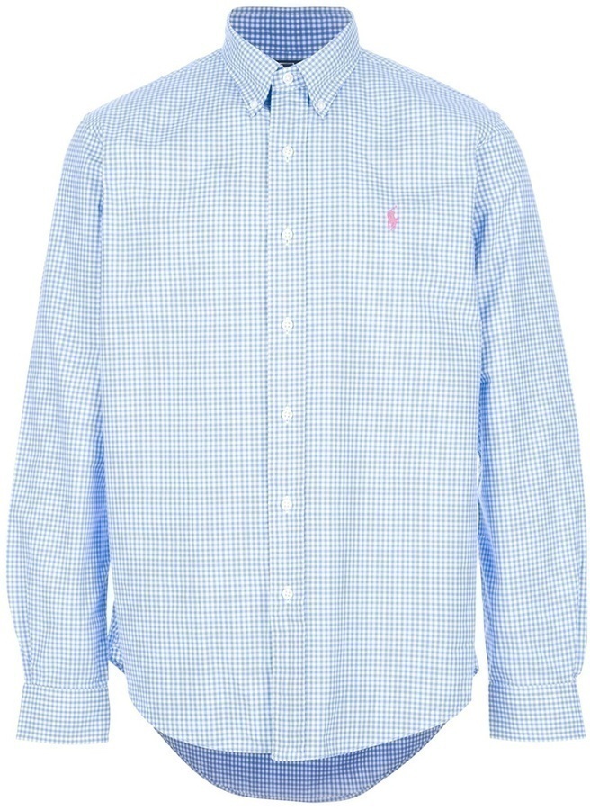 Polo Ralph Lauren Gingham Shirt, $126 | farfetch.com | Lookastic.com