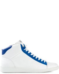 Emporio Armani High Top Lace Up Sneakers
