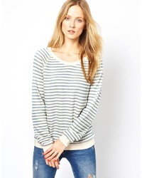 Ganni Marais Isoli Striped Sweatshirt