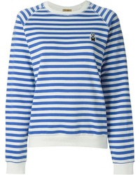 Peter Jensen Horizontal Stripe Sweatshirt