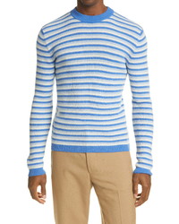 Marni Stripe Rib Wool Blend Sweater