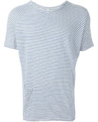 Forme Dexpression Striped Round Neck T Shirt
