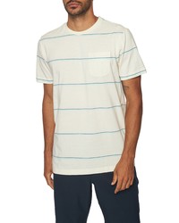 O'Neill Smasher Stripe T Shirt In Cream At Nordstrom