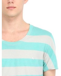 Cycle Striped Cotton Jersey T Shirt