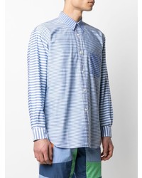 Comme Des Garcons SHIRT Comme Des Garons Shirt Mixed Stripe Print Shirt