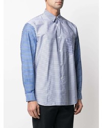 Comme Des Garcons SHIRT Comme Des Garons Shirt Multi Stripe Printed Shirt
