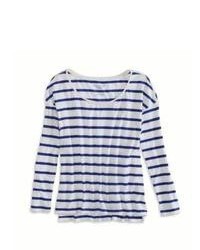 American Eagle Outfitters Striped T Shirt Xxs