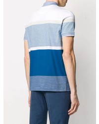 BOSS Striped Print Polo Shirt