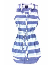 Rails Lexie Cotton Tank Dress In Bluewhite Stripe