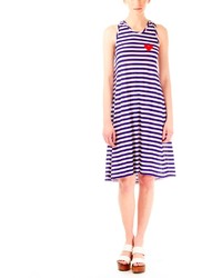 Sonia Rykiel Sonia By Heart Stripe Tank Dress
