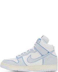 Nike Blue White Dunk High 85 Sneakers