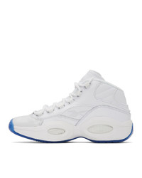Reebok Classics White Question Mid Sneakers