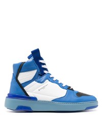 Givenchy Wing Two Tone High Top Sneakers