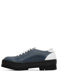 Youths in Balaclava Blue Paneled Sneakers