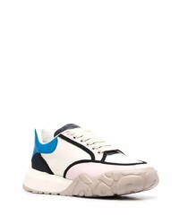 Alexander McQueen Court Panelled Low Top Sneakers