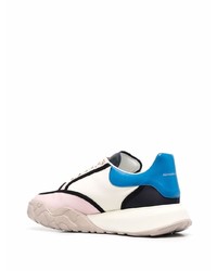 Alexander McQueen Court Panelled Low Top Sneakers