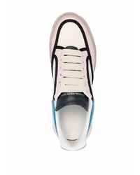 Alexander McQueen Court Panelled Low Top Sneakers