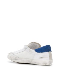 Philippe Model Paris Distressed Sneakers