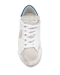 Philippe Model Paris Distressed Sneakers