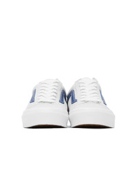 Vans Grey And Blue Og 36 Lx Sneakers