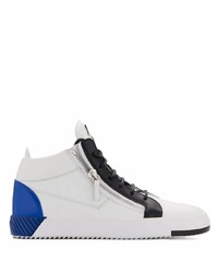 Giuseppe Zanotti Kriss Two Tone Leather Sneakers