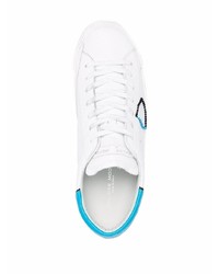 Philippe Model Paris Logo Embroidered Sneakers
