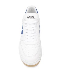 MSGM Logo Panel Low Top Trainers