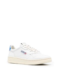AUTRY Logo Patch Leather Sneakers
