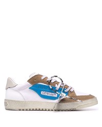 Off-White New Simple Sneakers Eco Canv White Blue
