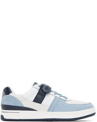 Ps By Paul Smith Off White Blue Toledo Sneakers