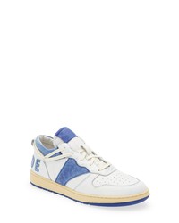 Rhude Rhecess Low Sneaker In Whiteroyal At Nordstrom