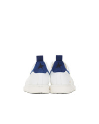Golden Goose White And Blue Er Sneakers